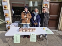 Vente de brioches, une action de solidarité en faveur des personnes âgées et handicapées du Comité de bienfaisance du quartier Saint-Vincent -Sainte Marie