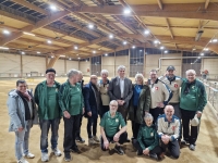 Boules Lyonnaises : Se classant 10ème et 15ème sur 24 équipes, les équipes suisses de Blonay et d’Yverdon ont rempli leur objectif à l’occasion de la 10e édition du concours international vétérans franco-suisse  