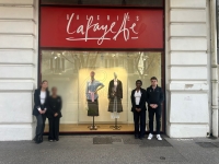 Expérience professionnelle pour deux élèves d’Emiland Gauthey aux Galeries Lafayettes