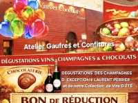 Portes ouvertes VinsCie, Vins et Chocolats le 27 & 28 mars de 9 h à 19 h (non stop), venez nombreux participer aux animations et dégustations 