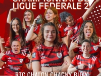 Dimanche 10 mai à 15 h venez assister au match des 1/4 de finale de ligue Fédérale 2 de Rugby Féminin RTC Chagny Buxy contre  Strasbourg