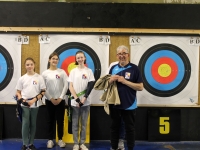 Premier concours de saison et déjà des  premières médailles pour les Francs Archers Chalonnais