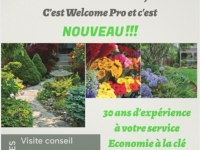 Nouveau dans les environs de Chalon: Welcome Pro, le coach idéal pour aménager votre jardin 