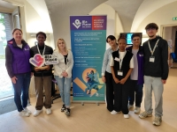 Les élèves de Première Métiers de l’Accueil Evénementiel du lycée Emiland Gauthey mobilisés au salon "Job d’été "organisé par #La Place