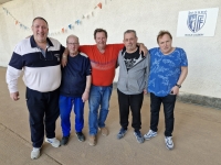 Boules Lyonnaises : L’équipe Chevaux remporte le concours quadrette vétérans de Beaune. 