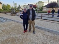 Boules Lyonnaises : La doublette Daniel Veau et Patrick Mortier termine invaincue du concours de Sornay et le ‘Gilou’ associé au ‘Mammouth’ remporte le complémentaire 