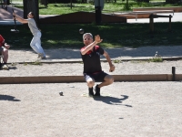 FFP -JP , la deuxième manche du Championnat Départemental pétanque vétérans des clubs de 1e division du groupe B s’est déroulée à l’A.P. Chalon qui reste maître chez lui