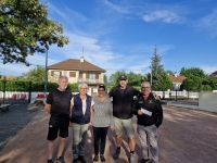Boules lyonnaises: L’équipe du Mammouth invaincue, dans le top 2 du concours des Charreaux remporté par Sennecey-le-Grand 