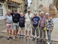 Repas de fin d’année de l’équipe de boules lyonnaises des Barbarians dont certains joueurs prennent de nouvelles destinations 