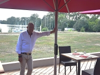 Changement de nom et de propriétaires pour le restaurant de la Roseraie qui s’appelle dorénavant ‘La voile’
