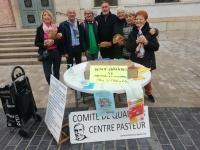 Action de solidarité pour Le Comité de Quartier Centre Pasteur 