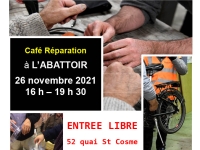 Un atelier café réparation vendredi 26 novembre à l'Abattoir 