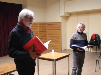 Lecture de «Ma Patrie n'est pas mon exil» au Studio 70