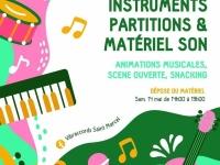 La première bourse aux instruments de musique, partitions et matériel de son se poursuit ce dimanche à Saint-Marcel