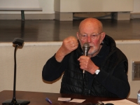 Le journaliste Jean-François Kahn était en conférence à Chalon-sur-Saône