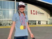 Félicitations à Lili André, championne de France de pistolet à 10 mètres