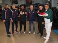 Suite et fin du retour en images sur les demi-finales du Championnat novices amateurs de boxe 