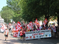 Réforme des retraites : Près de 2000 manifestants à Chalon-sur-Saône, selon les syndicats, pour la manifestation du 6 juin
