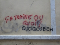Le jeu de mots qui exaspère les adultes déjà sur les murs de Chalon-sur-Saône
