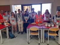 Des lycéens d'Émiland Gauthey aux Journées nationales de la Croix Rouge Française du Chalonnais
