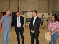 Visite de fin de travaux des nouveaux locaux de la Régie de quartier des Prés Saint-Jean