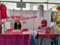 FOIRE DU GRAND CHALON - Vente solidaire de t-shirts pour Octobre Rose