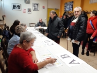 Distribution des colis de Noël à la Maison de quartier Paix 