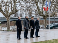 Hommage aux morts pour la France de la guerre d'Algérie et des combats du Maroc et de la Tunisie à Chalon-sur-Saône