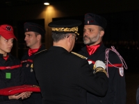 Sainte-Barbe à Chalon-sur-Saône : des sapeurs-pompiers exemplaires récompensés (2/4)