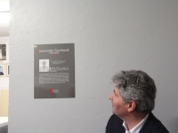 Charreaux : Inauguration de la plaque en hommage à Jeannette Guichard à la salle de l'Amicale des Charreaux 