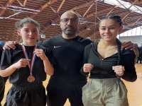 Lili Janicot et Manon Gilot ont fièrement défendu les couleurs du  Full Combat Academy