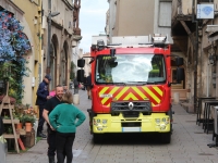 Chute d'un senior : la victime évacuée par les sapeurs-pompiers