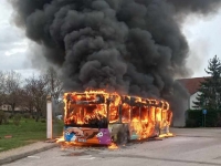 Incendie d'un bus à Champforgeuil : Que s'est-il passé ?