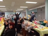 Ambiance de folie au Repas Landais du Comité de bienfaisance des quartiers Boucicaut- Colombière- Verrerie - Champ Fleuri