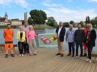 Les 80 ans de la Libération de Chalon-sur-Saône seront le thème  du parterre de fleurs de la Tour du Doyenné