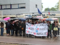 Suppression d'une classe au lycée Pontus de Tyard : Les parents d’élèves réclament davantage de moyens.