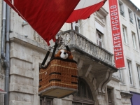 Baptême de doudous dans une mini-montgolfière à Chalon-sur-Saône