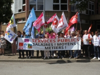 À Chalon-sur-Saône, les agents de la fonction publique réclament plus de moyens