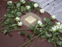 À Chalon-sur-Saône, une pose de Stolperstein à la mémoire de Roger Gerschel,  victime du nazisme