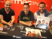 Le groupe Trois Cafés Gourmands était en dédicaces à la FNAC de Chalon-sur-Saône