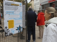 Journée mondiale du refus de la misère 2025 : Exposition «Stop à la maltraitance institutionnelle» sur la Place de Beaune