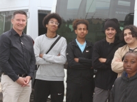 Un après-midi citoyen et convivial à la STAC avec les jeunes footballeurs chalonnais