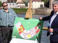 Le Tour de France s'invite au pied de la Tour du Doyenné pour le massif floral 2026