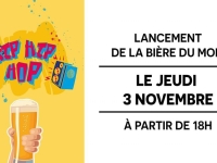 L’évènement 3 Brasseurs : jeudi 3 novembre, lancement de la bière HIP HIP HOP !
