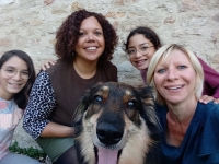 Marley, le chien aveugle, a trouvé sa famille