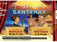 Festival de Santenay 2026 : 5 soirées pour vibrer et rire au cœur de la Bourgogne