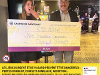 La chance sourit, au Casino de Santenay !