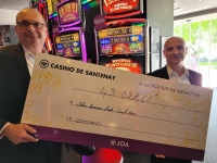 La chance sourit au Casino de Santenay : en misant 0,80 €, elle décroche presque 50 000 euros !