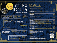 “Chez Louis” – La nouvelle carte arrive cette semaine !