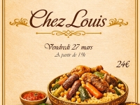 Soirée Couscous royal Chez Louis : une invitation au voyage !